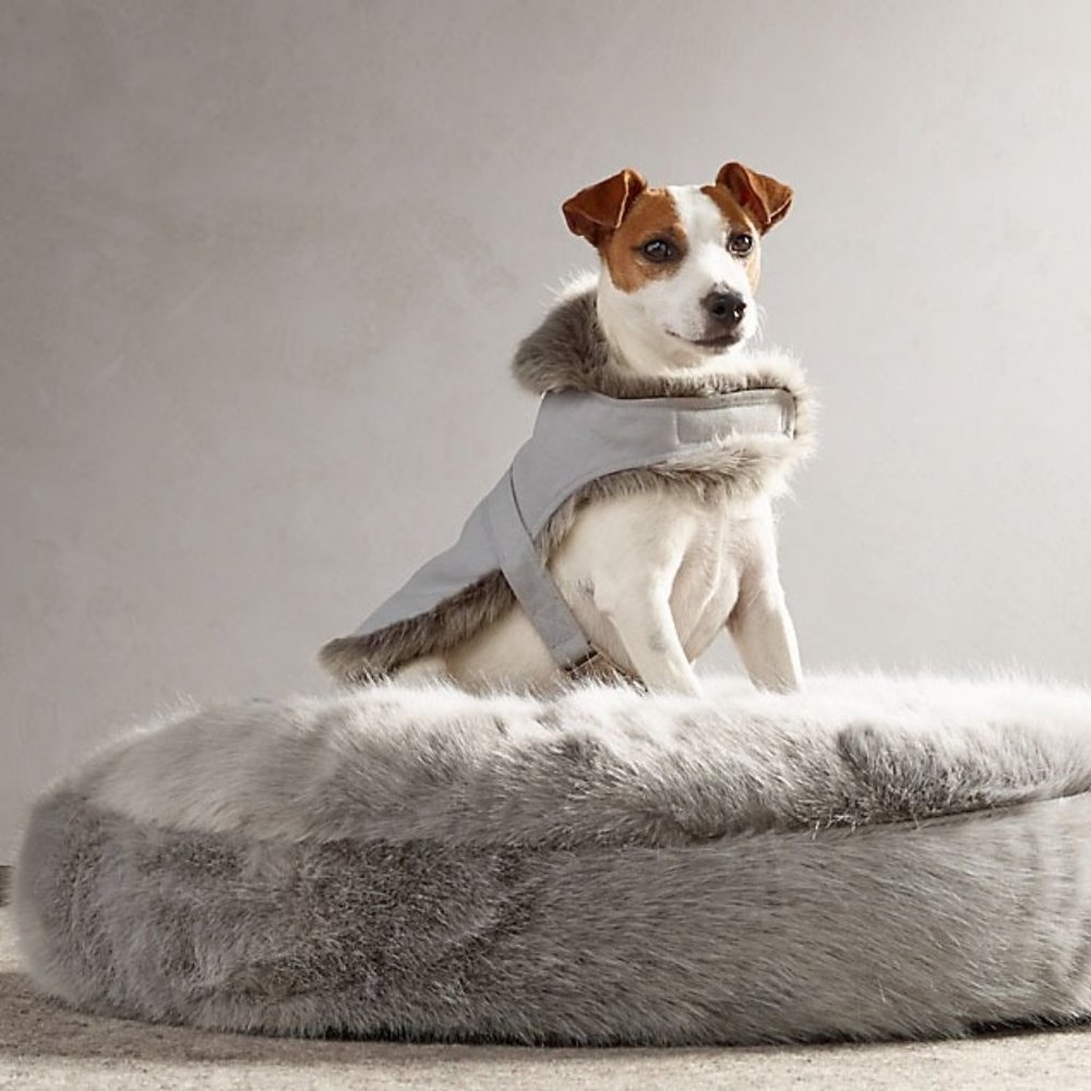 RH FAUX FUR REVERSIBLE PET VEST
